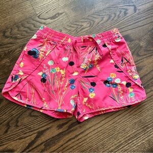 Gap Girls Floral Pink Shorts Size M